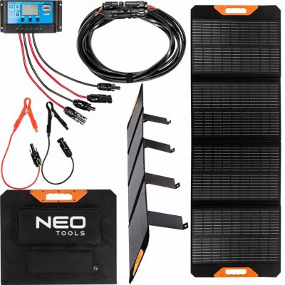 NEO Tools přenosný solární panel 140W 18V 90-142 – Zbozi.Blesk.cz