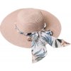 Klobouk Amparo Miranda dámský klobouk s mašlí růžová