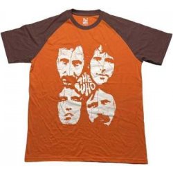 The Who Unisex Raglan T-shirt: Faces