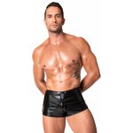 Noir Handmade H068 Mid-Length Shorts of Snake Wetlook with Back Pockets – Zboží Dáma
