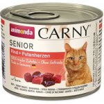 Carny Senior hovězí a krůtí srdce 200 g – Sleviste.cz