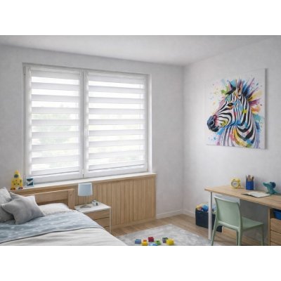 ZEBRA-SHOP Roleta DEN A NOC MINI PROMO bílá BH 3800 bílá, 150 x 30 cm – Sleviste.cz