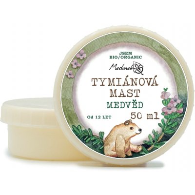 Medarek Včelařství Horákovi Medarek Tymiánová mast Medvěd 50 ml – Sleviste.cz