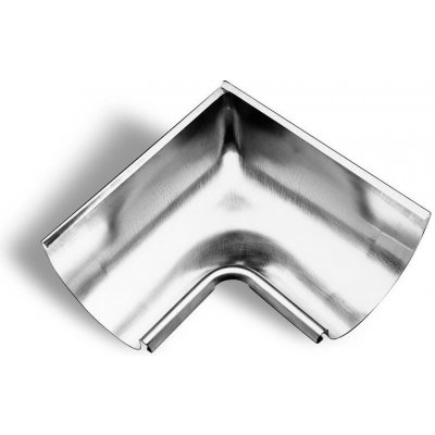 Evromat Žlabový roh vnitřní 330 mm titanzinek – Zboží Mobilmania