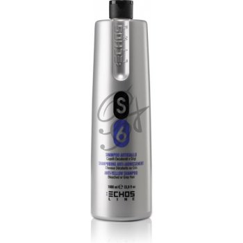Echosline S6 šampon proti žloutnutí vlasů 1000 ml