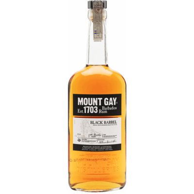 Mount Gay „Black barrel” 43% 1l (holá láhev)