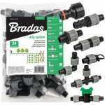 Bradas Sada 24ks příslušenství pro zavlažovací hadici 16mm BR-DSTA20-SET1 – Hledejceny.cz