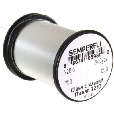 Semperfli Nit Classic Waxed Thread 12/0 White – Hledejceny.cz