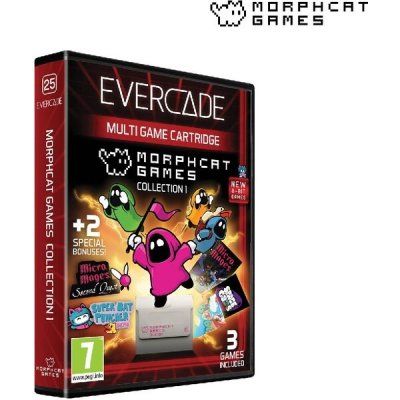 Morphcat Games Collection 1 (Evercade Cartridge 25) – Zboží Živě