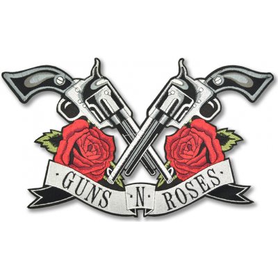 Moto nášivka Guns n Roses XXL na záda – Zbozi.Blesk.cz