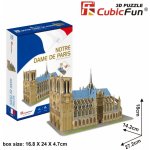 CubicFun 3D puzzle Katedrála Notre Dame 53 ks – Hledejceny.cz