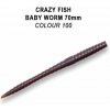 Návnada a nástraha Crazy Fish MF Classic worm 2,8" 7cm 100