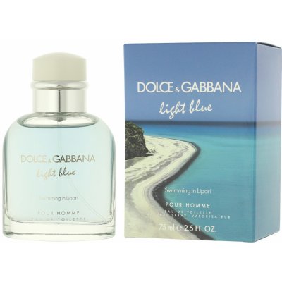 Dolce & Gabbana Light Blue Swimming in Lipari toaletní voda pánská 75 ml – Hledejceny.cz