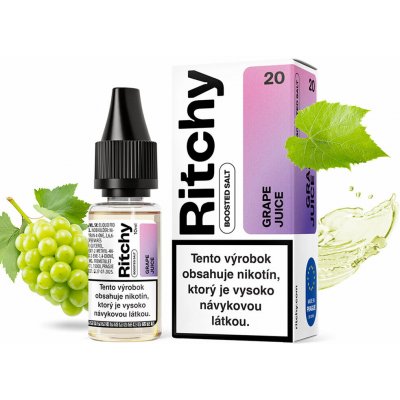 Ritchy Salt Grape Juice 10 ml 20 mg – Sleviste.cz