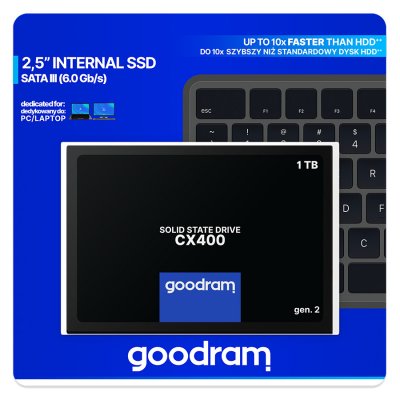 GOODRAM CX400 Gen.2 1TB, SSDPR-CX400-01T-G2 – Zboží Mobilmania