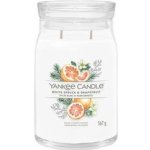 Yankee Candle – Signature Tumbler White Spruce & Grapefruit 567 g – Zboží Mobilmania