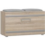 DobreSny Botník s lavicí Opal dub sonoma – Hledejceny.cz