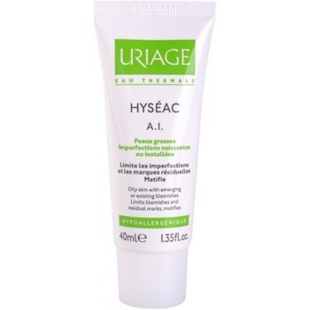 Uriage Hyséac A.I. hojivý krém pro problematickou pleť akné Oily skin with Emerging or Existing Blemishes 40 ml