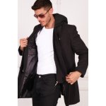 Dewberry pánský kabát PLT8335 černá – Zboží Dáma