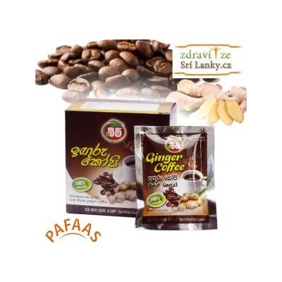 Beam Samahan Ginger Coffee Zázvorová káva 10 x 2 g – Zboží Dáma