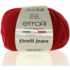 Příze Jeans Etrofil 014 burgunská červeň