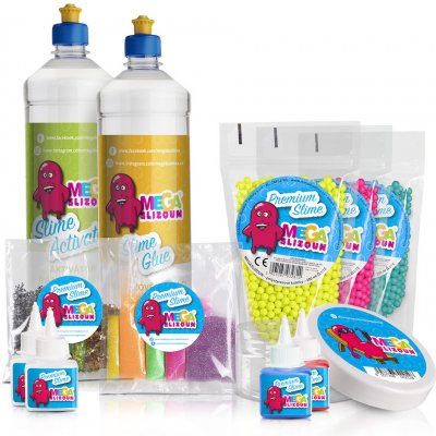 Megaslizoun sada na výrobu slizu Profi – Sleviste.cz