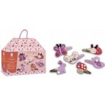 Janod Atelier Sada na výrobu šperků Sponky do vlasů Blooming Garden 6 ks od 5 let – Hledejceny.cz