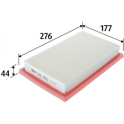 Vzduchový filtr VALEO 585490 – Hledejceny.cz