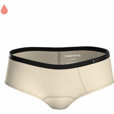 Underbelly menstruační kalhotky LOWEE šampaň z polyamidu Pro velmi slabou menstruaci