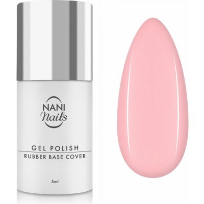NANI gel lak Rubber Base Cover Blush Nectar 6 ml – Sleviste.cz