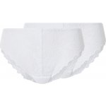 esmara Dámské kalhotky s krajkou 2 kusy bílá – Zboží Dáma
