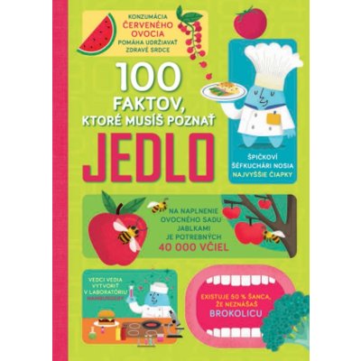 100 faktov, ktoré musíš poznat Jedlo - James Alice, Martin Jerome