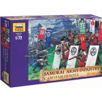 ZVEZDA Wargames (AoB) figurky 8017 - Samuray Infantry XVI-XVII A. D. (1:72) – Zboží Dáma