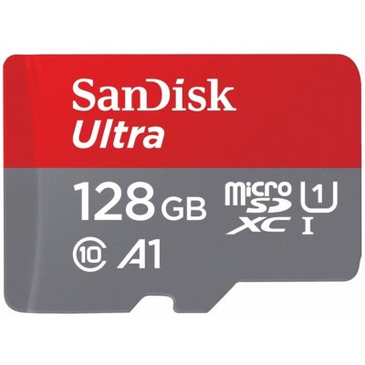 SanDisk MicroSDHC UHS-I 128 GB SDSQUAB-128G-GN6IA – Zboží Mobilmania