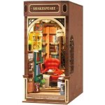 Robotime Stavebnice - zarážka na knihy Bookstore dřevěná – Hledejceny.cz