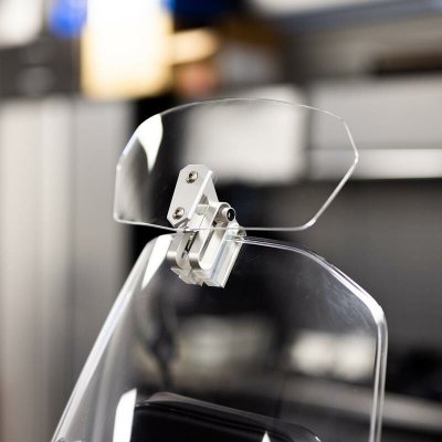 OXFORD plexi deflektor nastavitelný na štít průhledný (CLEAR) 260 x 125mm – Zbozi.Blesk.cz