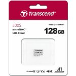 Transcend microSDXC UHS-I U3 128 GB TS128GUSD300S-A – Sleviste.cz