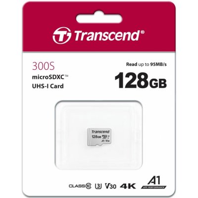 Transcend microSDXC UHS-I U3 128 GB TS128GUSD300S-A