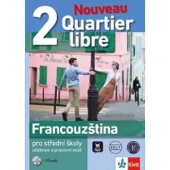 Quartier libre Nouveau 2 – učebnice s pracovním sešitem + 2CD Kniha