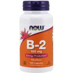 Now Foods Vitamín B-2 100 mg 100 kapslí – Hledejceny.cz