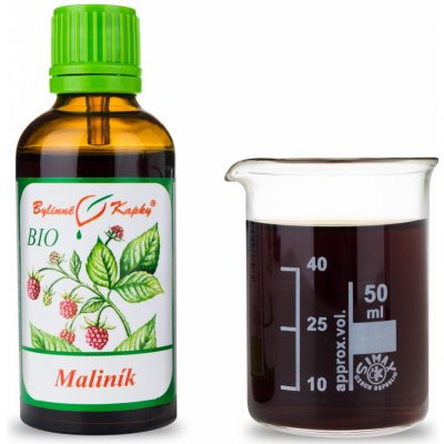 Bylinné kapky Maliník BIO kapky tinktura 50 ml – Hledejceny.cz