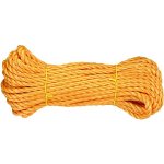 CONNEX PP stáčené víceúčelové lano 3pramenné, 8 mm × 20 m, oranž. | Zboží Auto