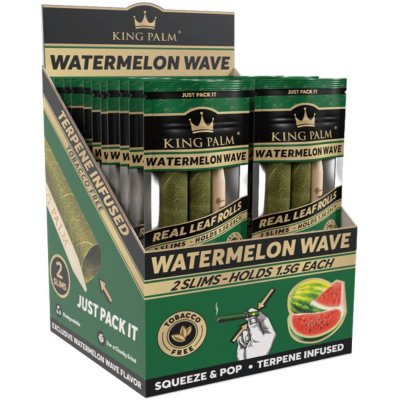 King Palm Slims palmový blunt Watermelon Wave 2 ks – Zboží Dáma