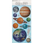 Anděl Samolepící dekorace 15110 40 x 18 cm, hologramové planety – Zboží Dáma