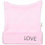 Baby Nellys Novorozenecká čepička Love růžová – Zbozi.Blesk.cz