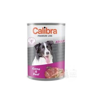 Calibra Dog Premium Line Adult zvěřina & hovězí 5 x 0,8 kg