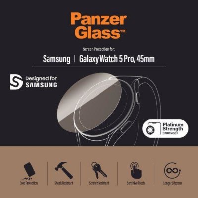PanzerGlass na Samsung Galaxy Watch 5 Pro 45 mm 3676
