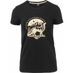 Hi Tec VOLFI Dámské bavlněné triko, černá – Zboží Dáma