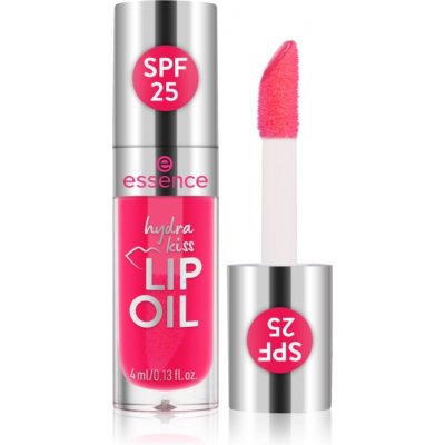 essence Hydra Kiss SPF 25 olej na rty s hydratačním účinkem 104 PINK SQUEEZE, PLEASE! 4 ml – Sleviste.cz