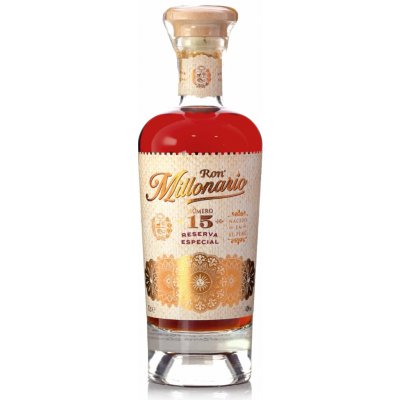 Millonario Reserva 15y 40% 0,7 l (dárkové balení 2 sklenice) – Sleviste.cz